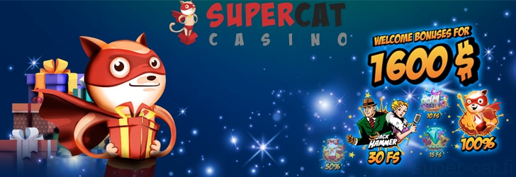 SuperCat Casino Tervetuloa
